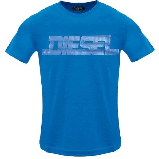 Camiseta Diesel Monotone Con Logo Diesel En Azul Zafiro - Image 1