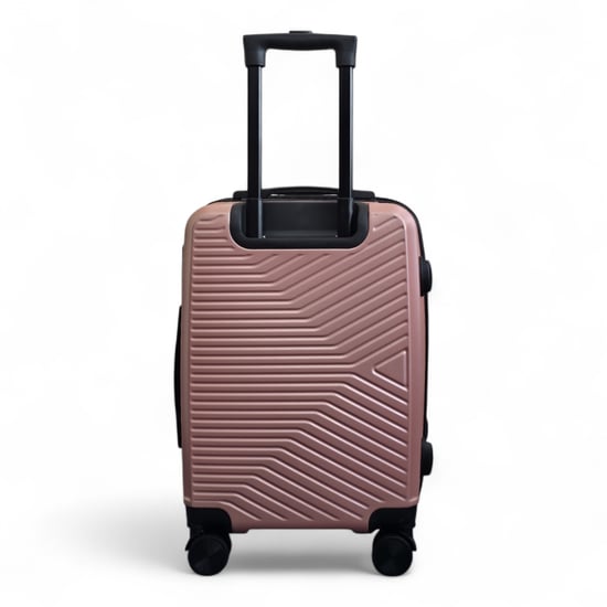 Maleta rígida de cabina en oro rosa de 48 x 37 x 20 cm, apta para Easyjet y Ryanair. - Image 6