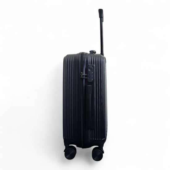 Maleta de cabina rígida negra de 48 x 37 x 20 cm, segura, apta para Easyjet y Ryanair. - Image 5