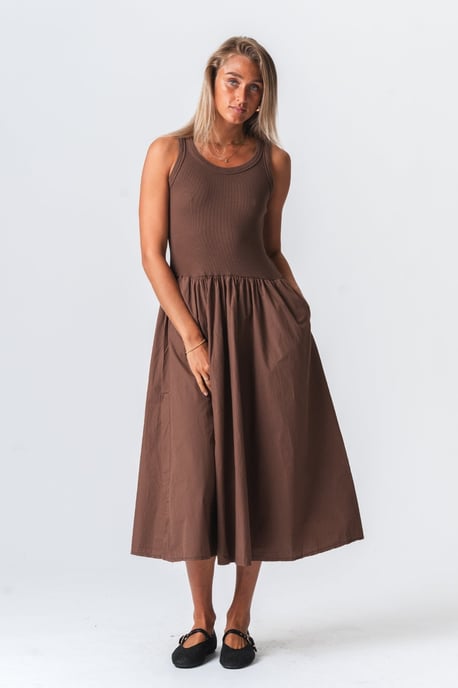Vestido Hanna - Marrón - Image 4