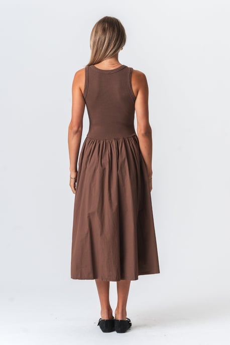 Vestido Hanna - Marrón - Image 5