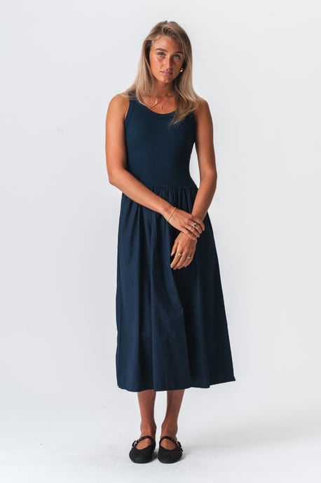 Vestido Hanna - Azul Oscuro - Image 2
