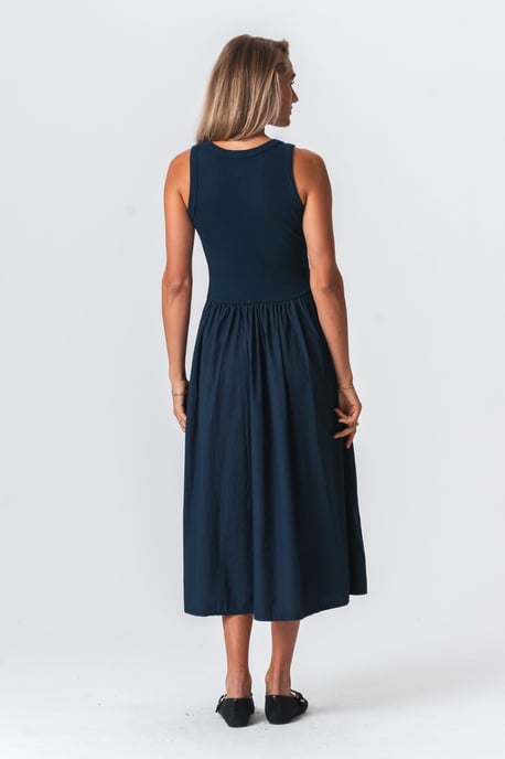 Vestido Hanna - Azul Oscuro - Image 3