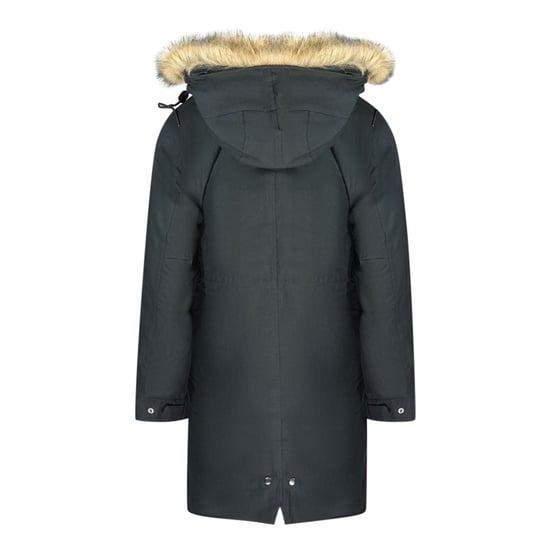 Chaqueta Parka Negra Con Capucha De Fred Perry - Image 2