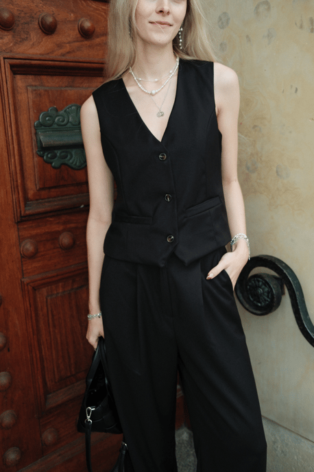 Chaleco Nadia - Negro - Image 4