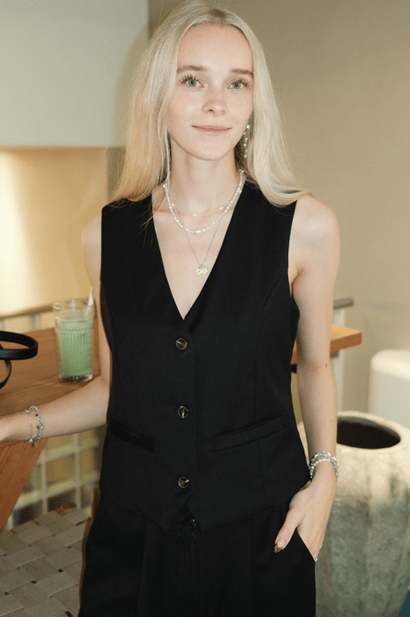 Chaleco Nadia - Negro - Image 5
