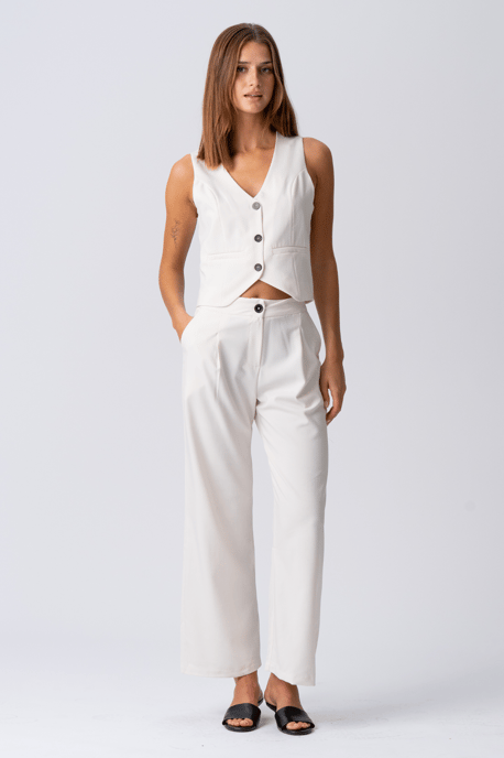 Chaleco Natalie - Beige claro - Image 3
