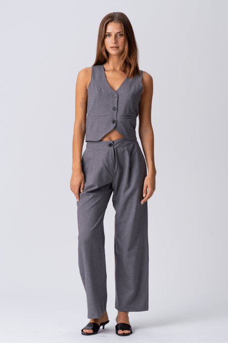 Chaleco Natalie - Gris oscuro - Image 2