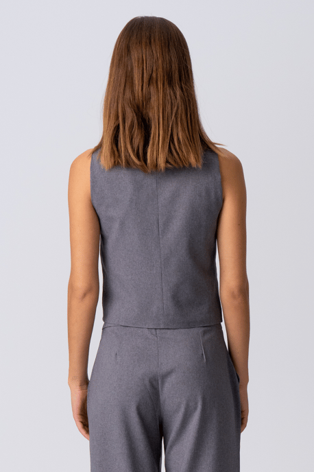 Chaleco Natalie - Gris oscuro - Image 4
