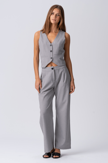 Chaleco Natalie - Gris claro - Image 3