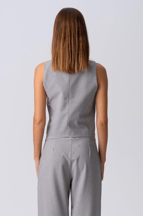 Chaleco Natalie - Gris claro - Image 4