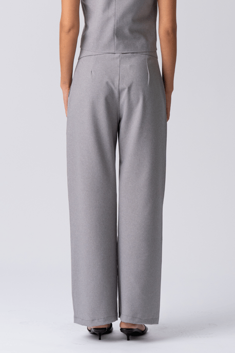 Pantalones Natalie - Gris Claro - Image 4