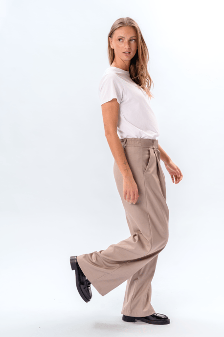 Pantalones Nadia - Beige - Image 3