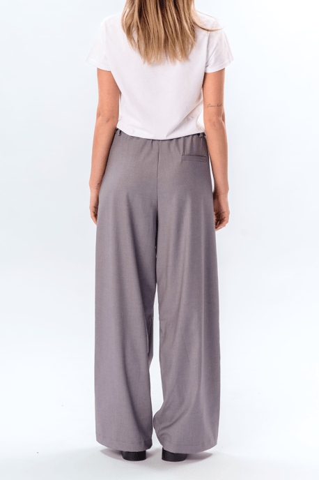 Pantalones Nadia - Gris Claro - Image 4