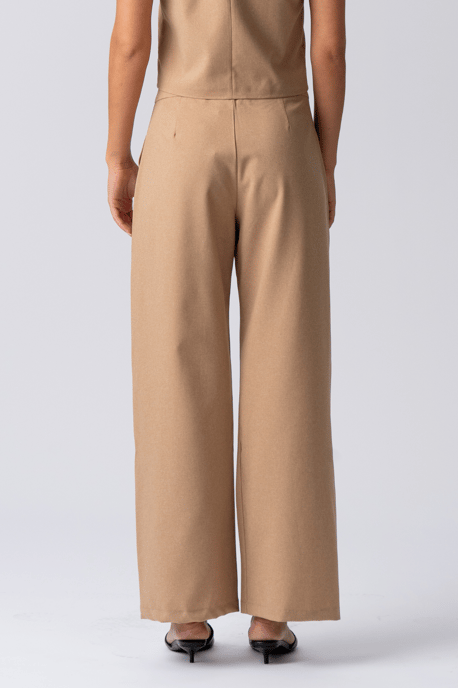 Pantalones Natalie - Marrón claro - Image 4