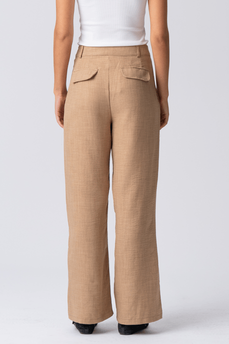 Pantalones sueltos Emma - Marrón - Image 3
