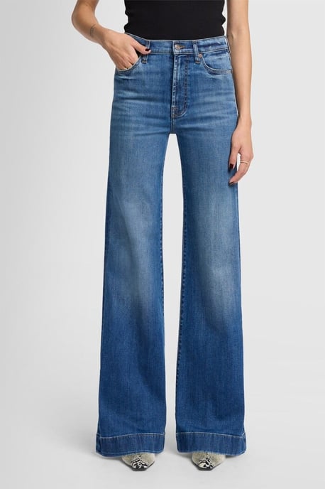 Jeans de Dama Moderno Dojo Corte Acampanado - Image 1