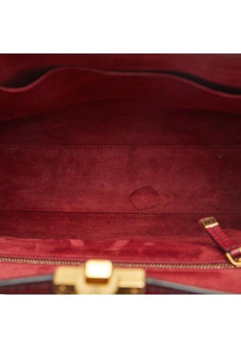 Bolso De Mano Elegante Con Asa Superior Y Correa De Hombro Ajustable De Segunda Mano - Image 5