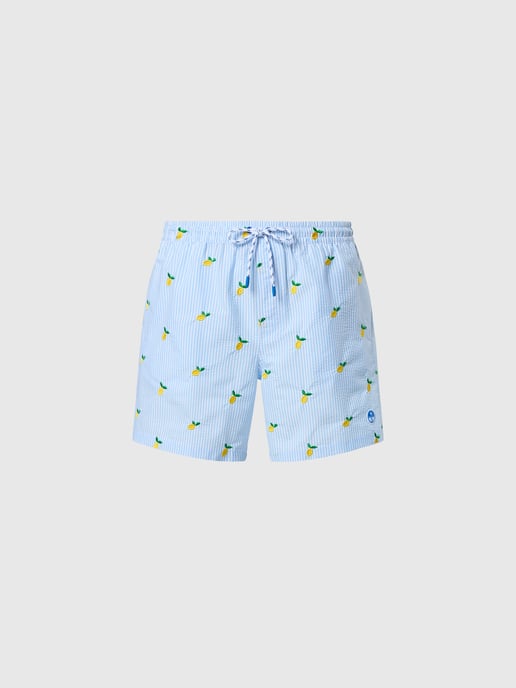 North Sails Swim shorts Striped seersucker - Image 3