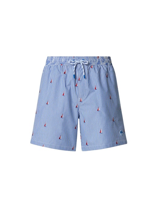 North Sails Swim shorts Striped seersucker - Image 2