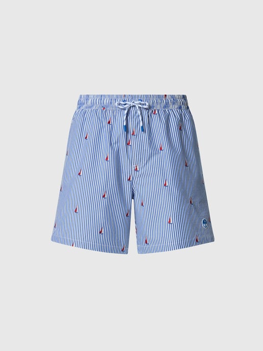 North Sails Swim shorts Striped seersucker - Image 3