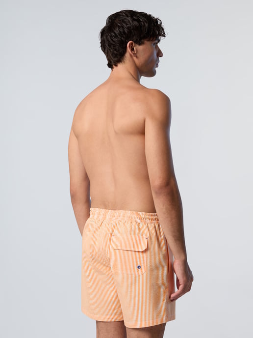 North Sails Swim shorts Striped seersucker - Image 2