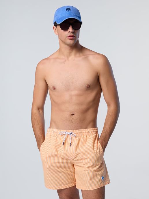 North Sails Swim shorts Striped seersucker - Image 4