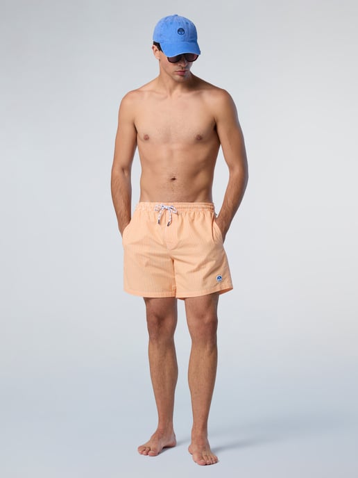 North Sails Swim shorts Striped seersucker - Image 5