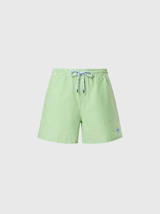 North Sails Swim shorts Striped seersucker - Image 3