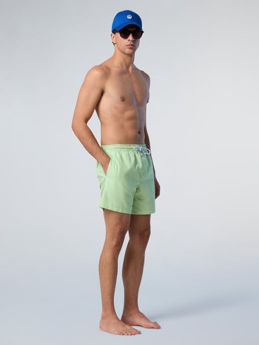 North Sails Swim shorts Striped seersucker - Image 5