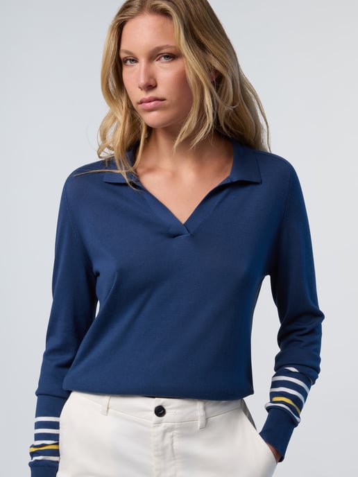 North Sails Sweater V-neck aloe vera - Image 4