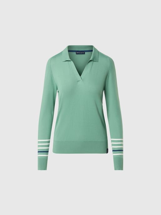 North Sails Sweater V-neck aloe vera - Image 3