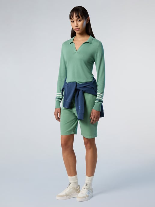 North Sails Sweater V-neck aloe vera - Image 5