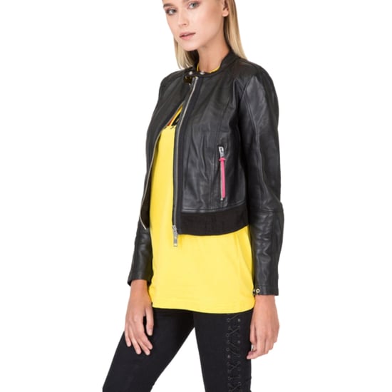 Chaqueta De Cuero Negra De Corte Corto Diesel L-lyssa-c - Image 3