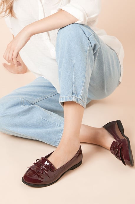 Wide Fit Loretta Tassel Loafer - Image 2