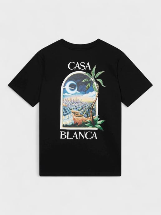 Camiseta Casablanca LA Nights Negra - Image 1