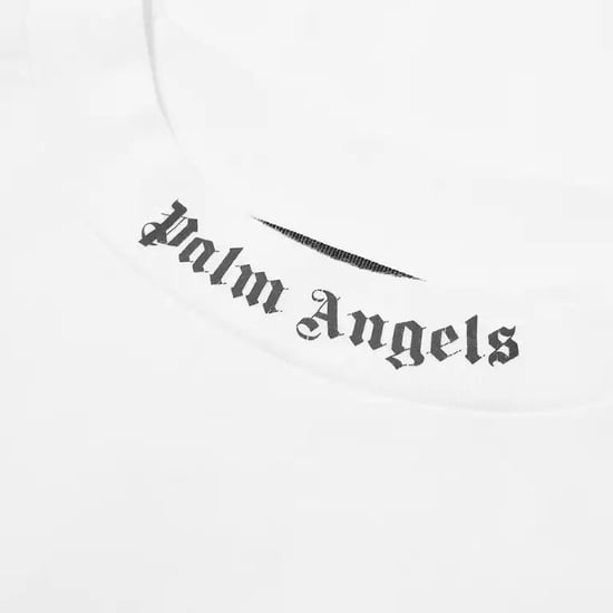 Camiseta con logo doble clásico de Palm Angels con estilo largo - Image 4