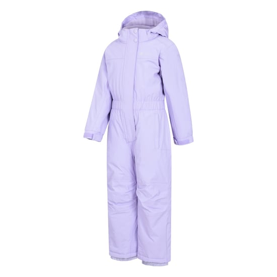 Mountain Warehouse Childrens/Kids Cloud All In One Waterproof Snowsuit (Light Purple) - Image 3