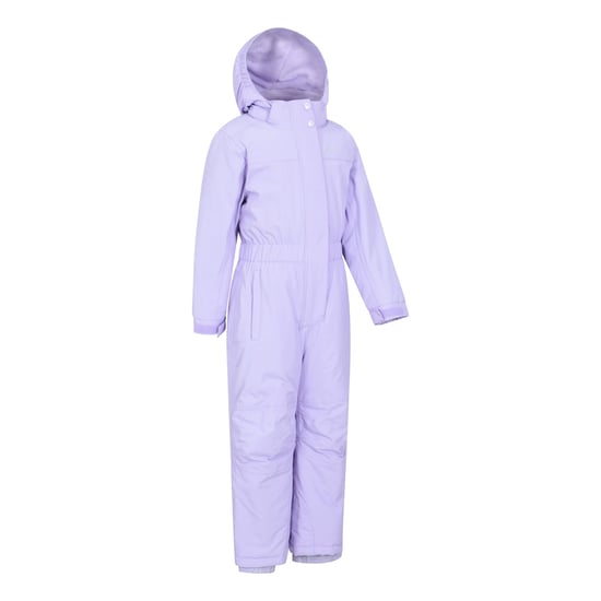 Mountain Warehouse Childrens/Kids Cloud All In One Waterproof Snowsuit (Light Purple) - Image 4