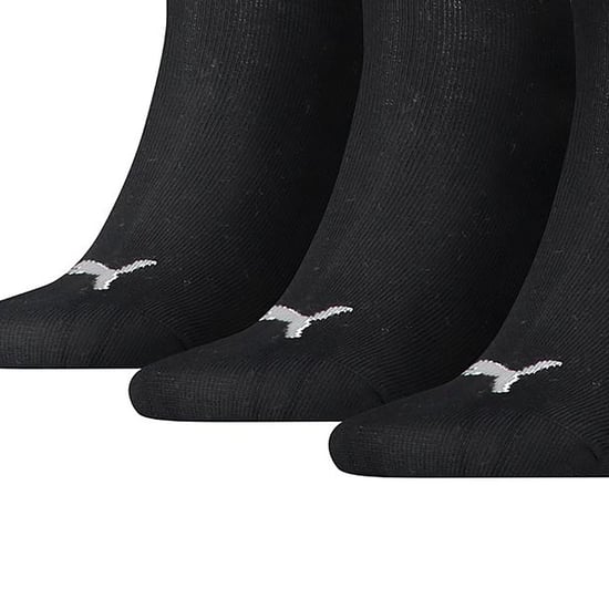 Puma Unisex Adult Quarter Training Ankle Socks (Pack of 3) (Black) - Image 3