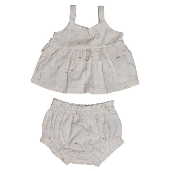 Conjunto de 2 Piezas Camiseta y Braguita 661367 para Bebé Niña - Image 3