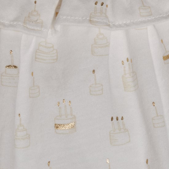 Conjunto de 2 Piezas Camiseta y Braguita 661367 para Bebé Niña - Image 4
