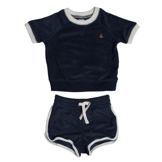 Conjunto de Camiseta y Pantalón Corto de Toalla 869450 para Bebé - Image 1