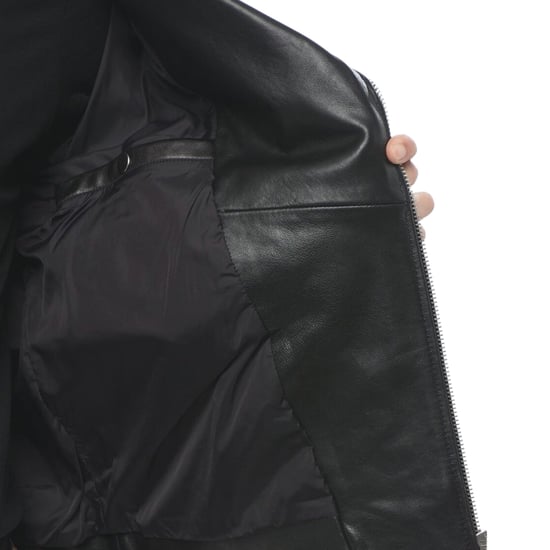 Chaqueta De Cuero Negra Diesel L-garrett-r - Image 3