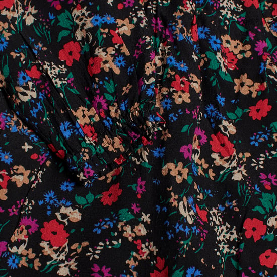 Vestido Floral Fruncido 486307 para Bebé Niña - Image 5