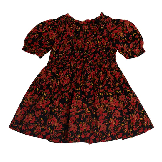 Vestido Fruncido Manga Corta 780201 para Bebé Niña - Image 1