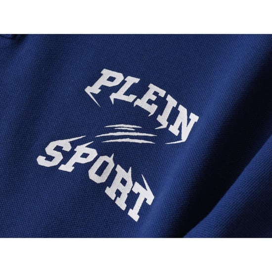 Polo Azul Marino Con Logotipo Pequeño De Plein Sport - Image 2