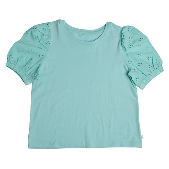 Camiseta con Mangas Abullonadas Bordadas 601395 para Niña - Image 1