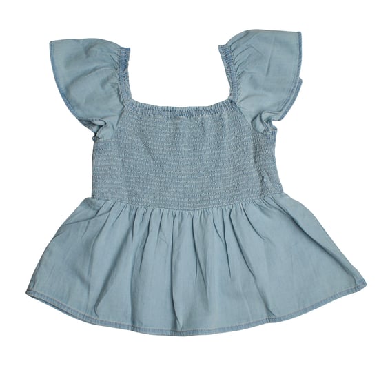 Blusa Denim Manga Corta 601107 para Niña - Image 3