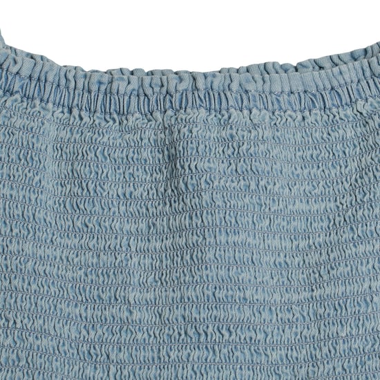 Blusa Denim Manga Corta 601107 para Niña - Image 5